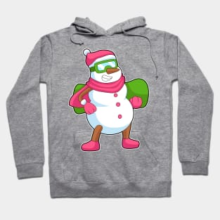 Snowman Snowboard Winter sports Hoodie